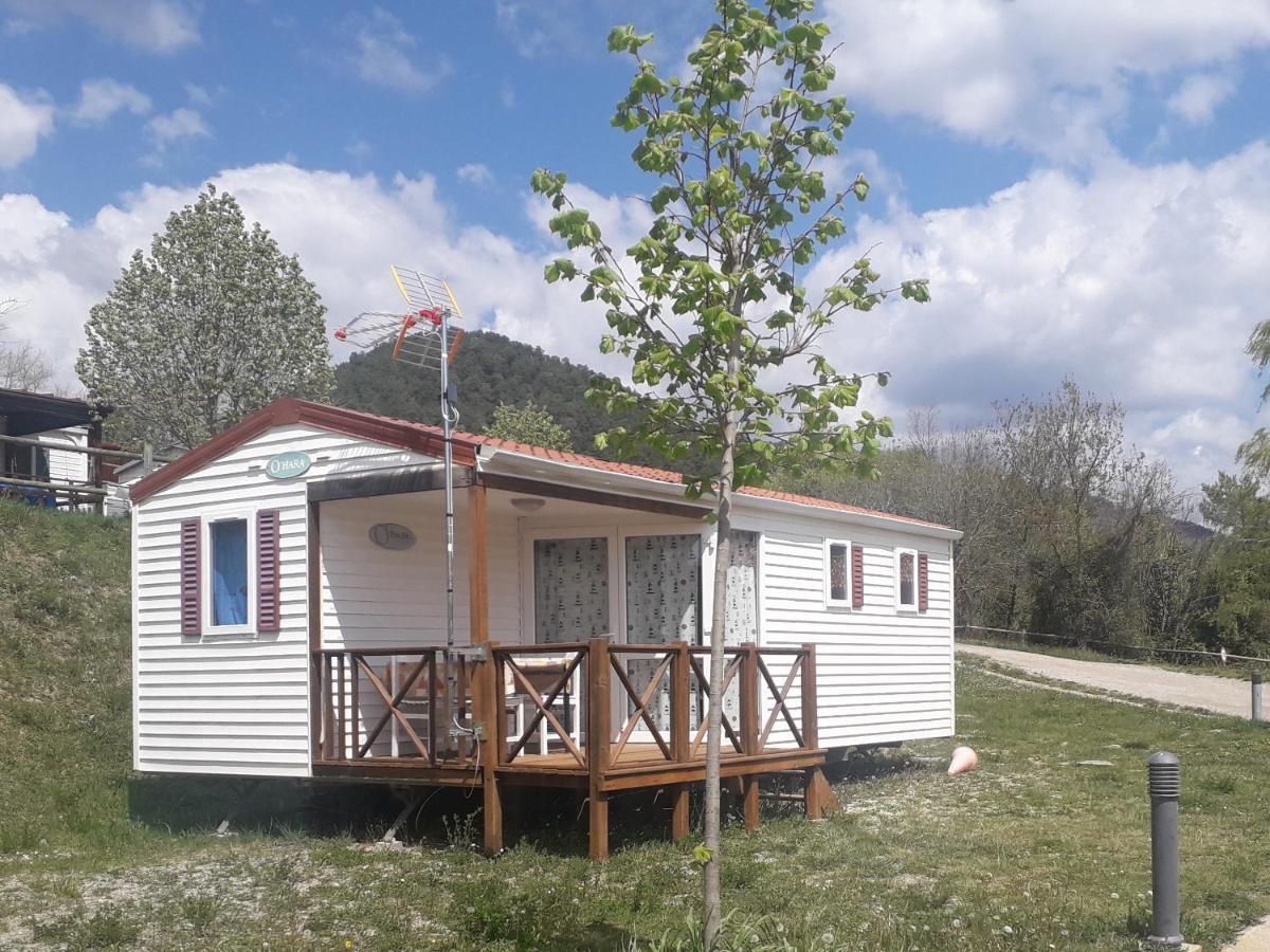 Campalans Hotel Rural Bungalows Mobilhomes Borreda ภายนอก รูปภาพ