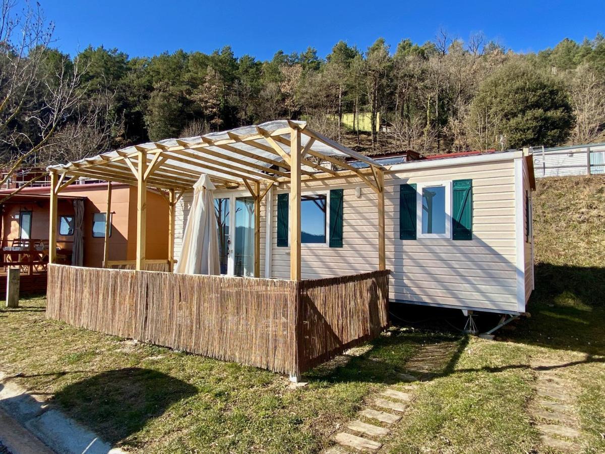 Campalans Hotel Rural Bungalows Mobilhomes Borreda ภายนอก รูปภาพ